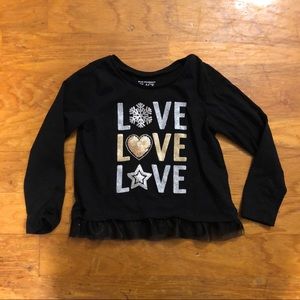 Toddler long-sleeve tee